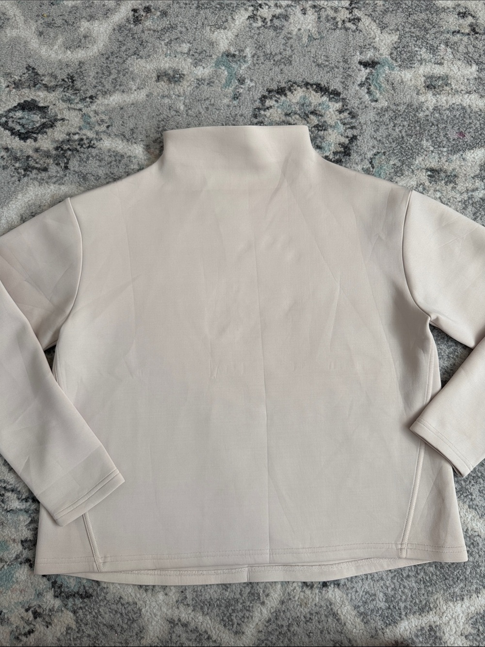 ADAY Like a Boss Mock Neck Top Size Small